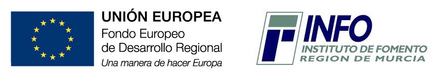 logotipo Fondo Europeo de Desarrollo Regional